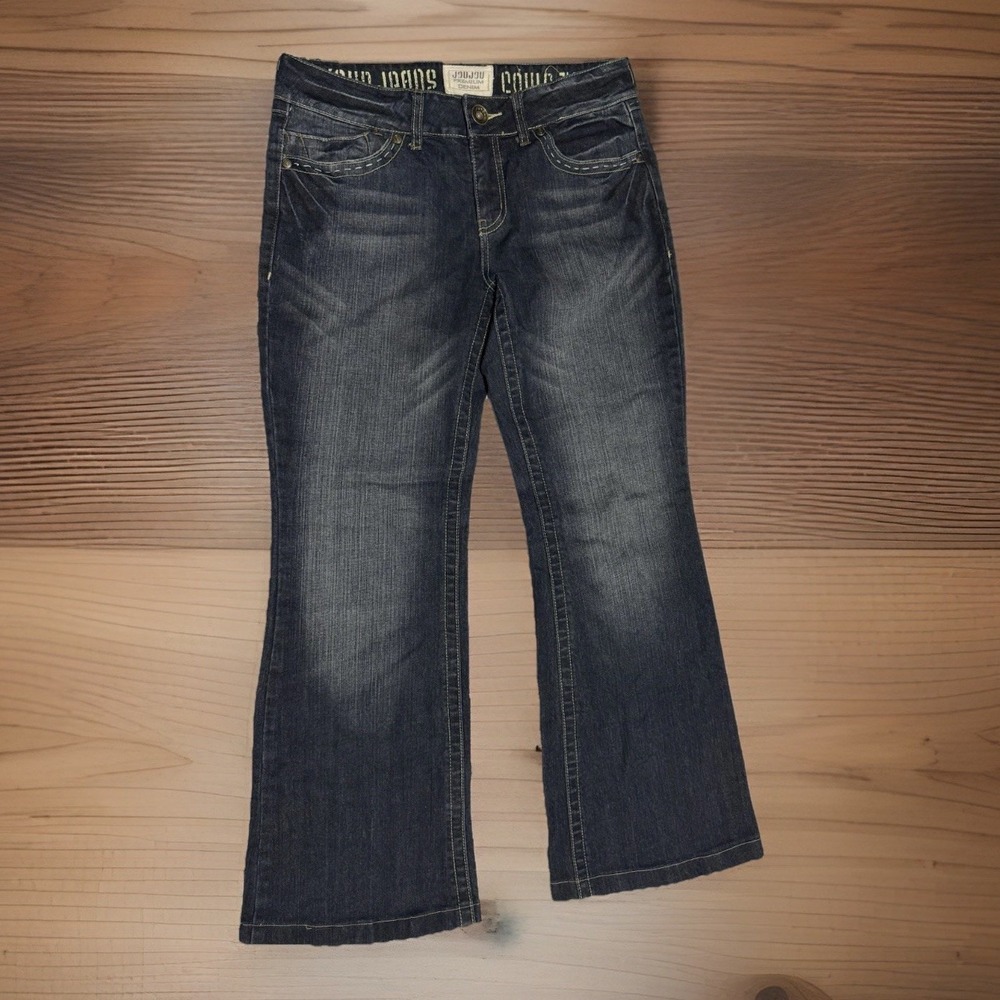 Vintage Joujou Premium Denim Jeans Size 11/12 Y2K Blue Wash Stretch RN 54054